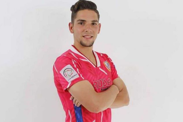 El futbolista cubano Alessandro Amador.