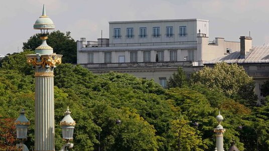 Embajada de EEUU en París.