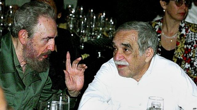 Fidel Castro y Gabriel García Márquez.