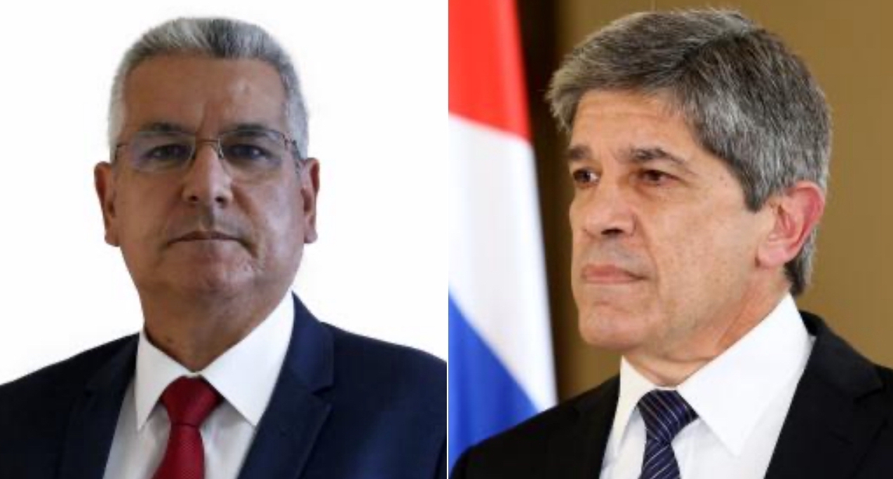 Elio Rodríguez Perdomo y Carlos Fernández de Cossío, nuevos viceministros cubanos de Relaciones Exteriores.