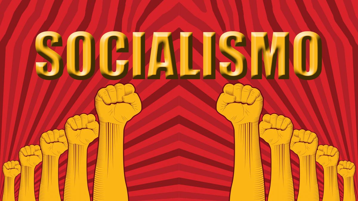 Socialismo: imagen propagandística.
