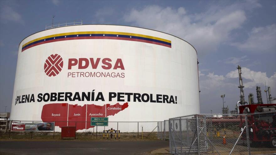 Planta de procesamiento de petróleo en Venezuela.