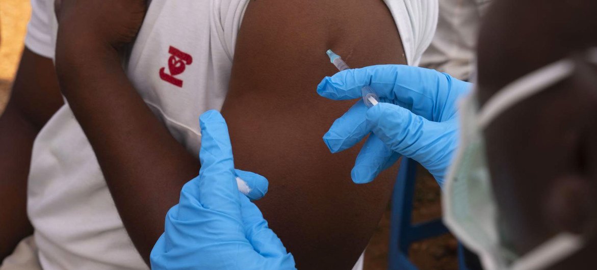 Vacunación contra el Covid-19 en África.