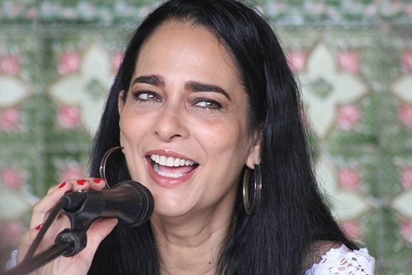 Jacqueline Arenal durante el Festival de Cine de Gibara en 2019