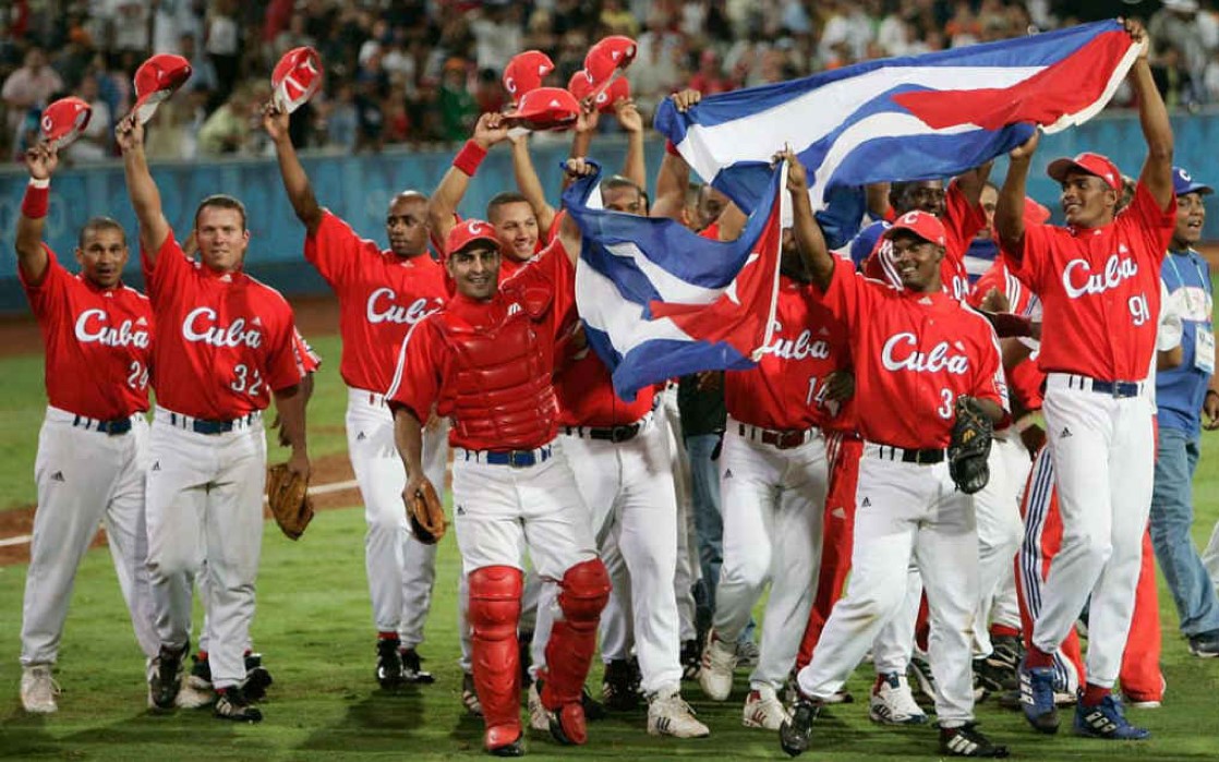 Equipo cubano de béisbol.