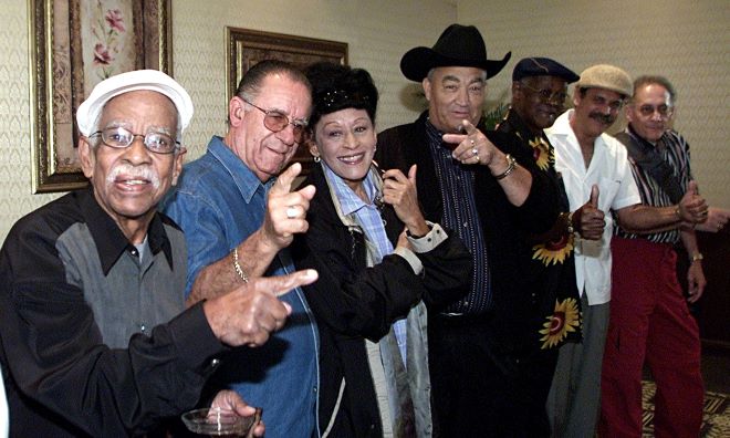 Los músicos cubanos del Buena Vista Social Club.