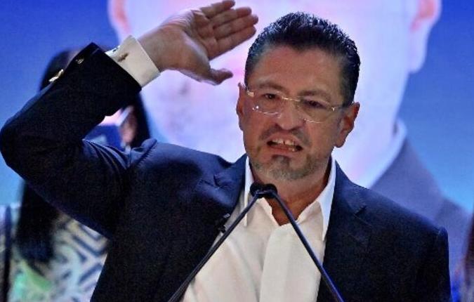 Rodrigo Chaves, nuevo presidente de Costa Rica.
