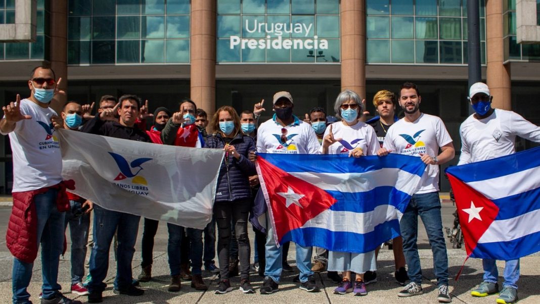 Cubanos residentes en Uruguay.