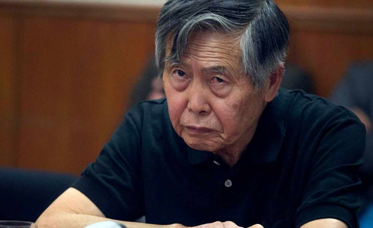 El ex presidente Alberto Fujimori, 2013.