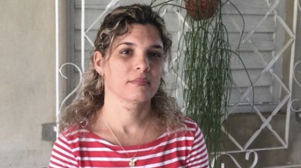La activista cubana Saylí Navarro.