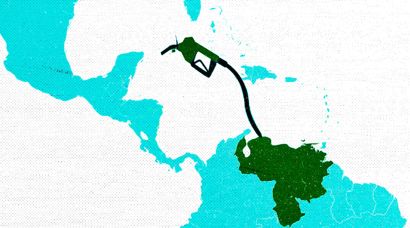 Lazos de petróleo entre Venezuela y Cuba.