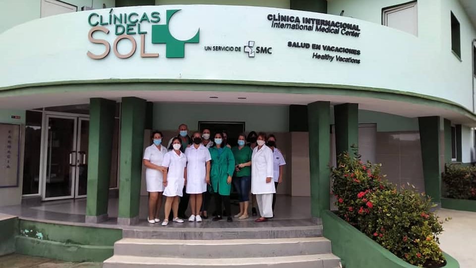 Institución de salud para turistas en Varadero.