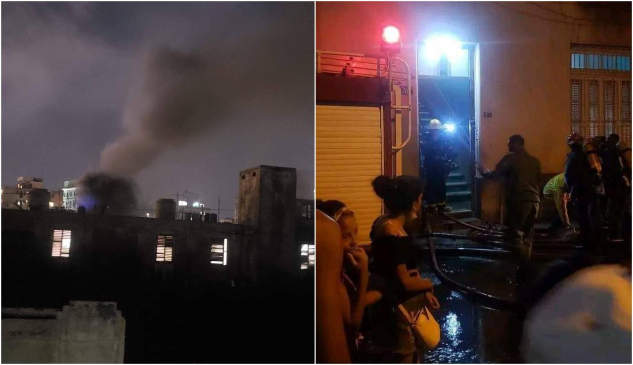 Otro incendio en un edificio de La Habana desata alarma entre los