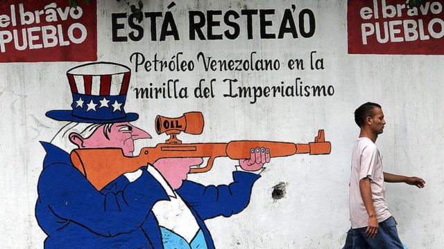 Pintada en una calle de Venezuela.