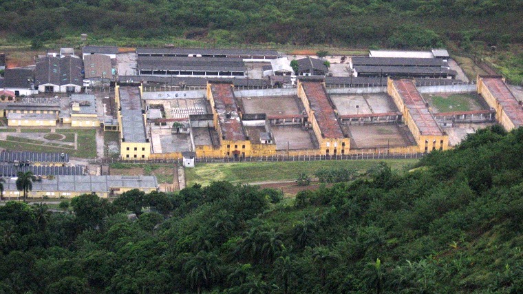 La cárcel de Boniato, en Santiago de Cuba.