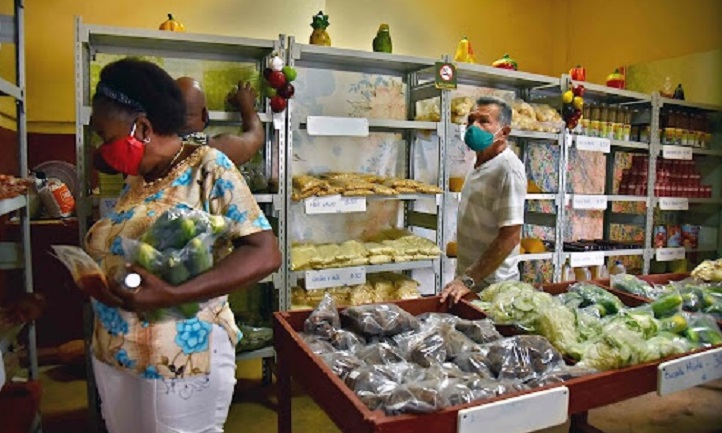 A small business in Cuba.