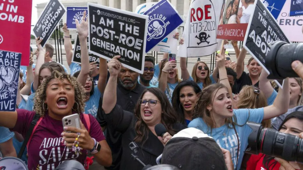 Manifestantes anti aborto en EEUU.