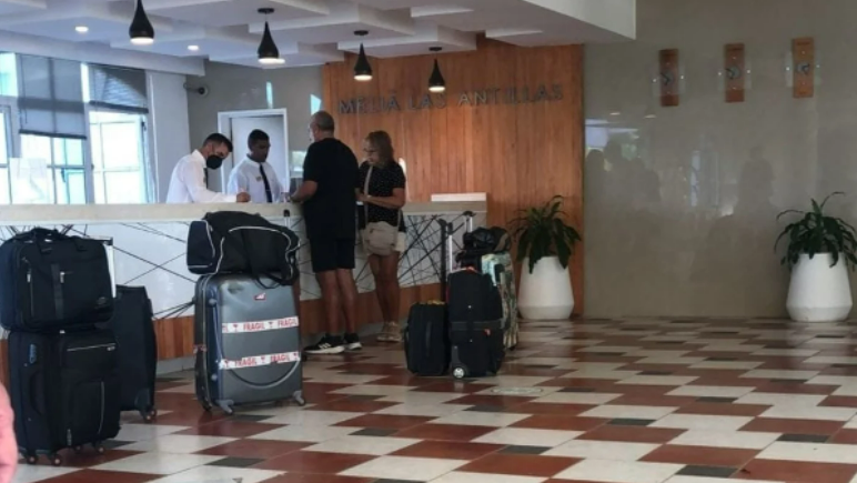 Turistas argentinos varados en Cuba.