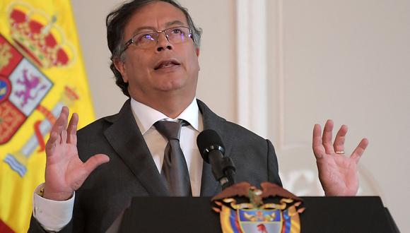 Presidente de Colombia Gustavo Petro. 