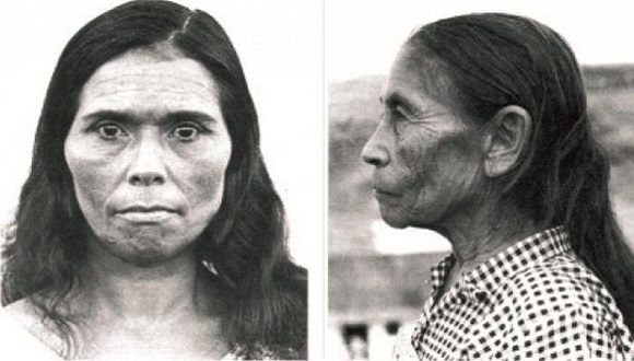 Cubanas de Guantánamo con marcados rasgos aborígenes retratadas en los años sesenta del siglo pasado.