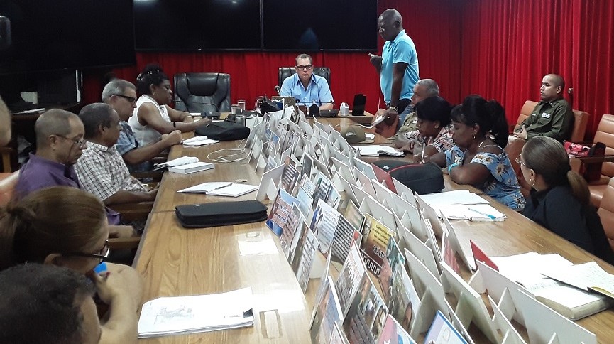 Reunión del Grupo Temporal de Trabajo en Santiago de Cuba