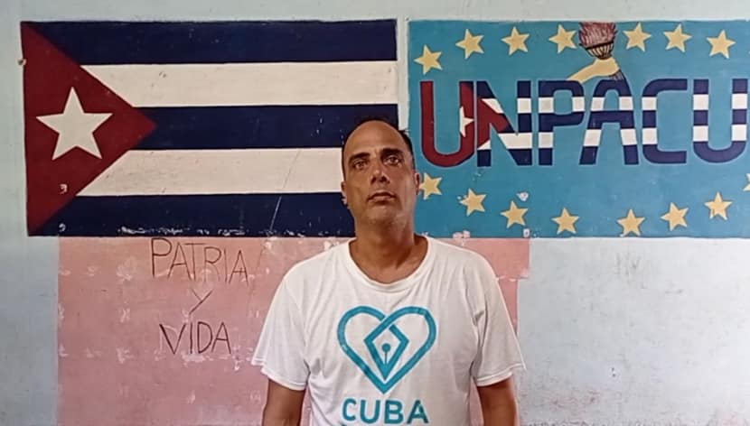 El opositor cubano Zaqueo Báez Guerrero.
