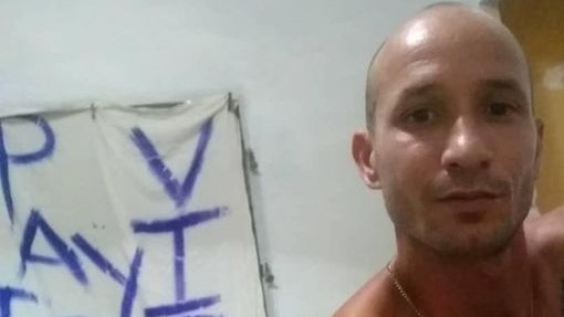 El detenido cubano Omar Ortega Mendoza. 