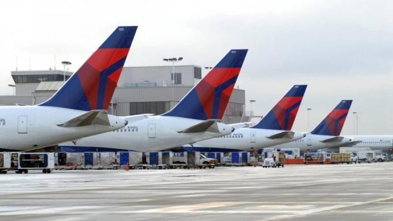 Aviones de Delta Air Lines.