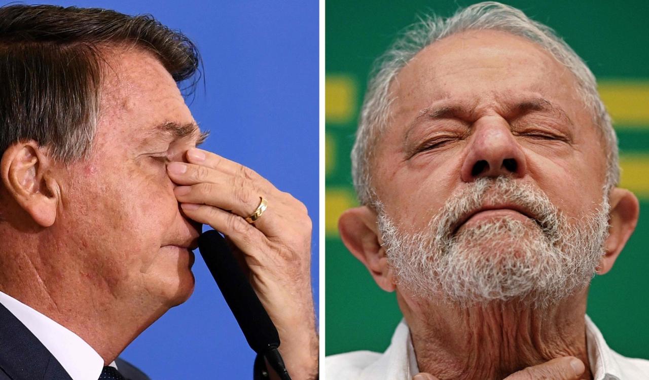 Jair Bolsonaro vs. Lula da Silva.