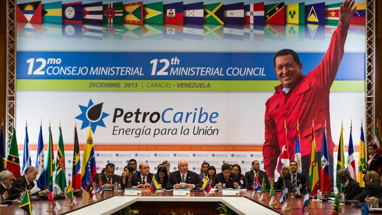 Cumbre de Petrocaribe en 2013.