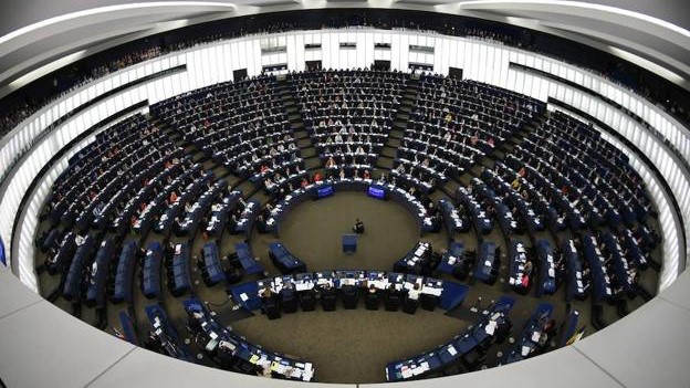 Plenario del Parlamento Europeo.