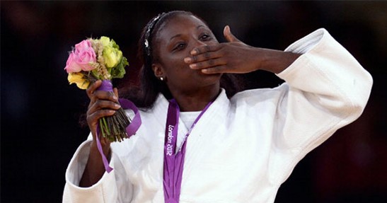 La doble campeona paralímpica cubana de judo Dalidavis Rodríguez.
