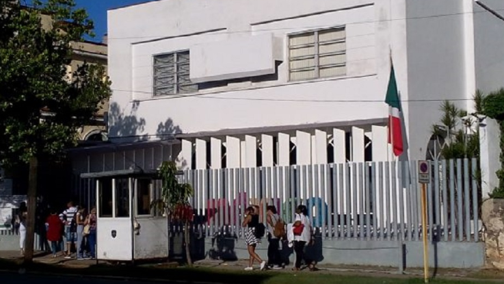 Sede de la Embajada de México en Cuba.