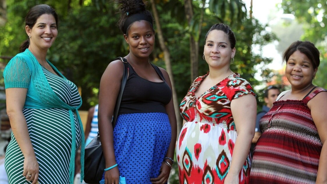 Embarazadas cubanas