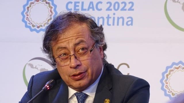 Gustavo Petro en la cumbre de la CELAC.