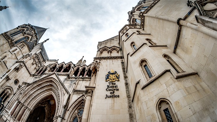 Sede de las Reales Cortes de Justicia de Londres