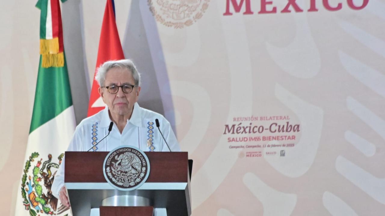 El secretario de Salud de México, Jorge Alcocer Varela, el 11 de febrero.
