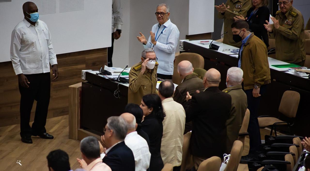Raúl Castro en la Asamblea Nacional del Poder Popular, diciembre de 2022.