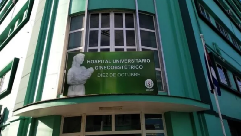 Hospital Materno de Diez de Octubre.