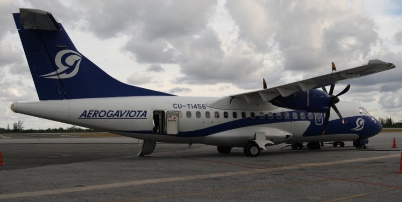 Avión que volaba entre Cuba y Jamaica.