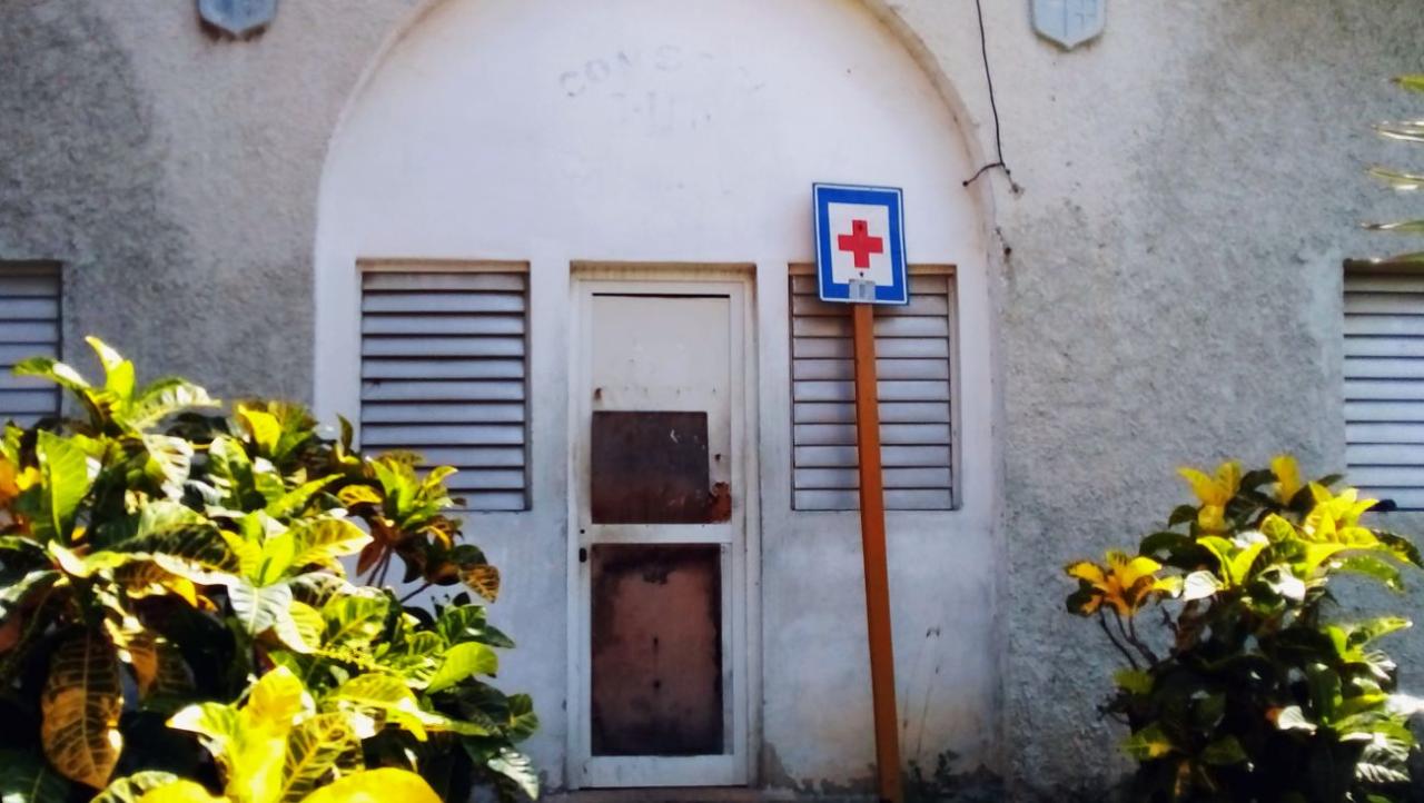 Un consultorio médico en La Habana