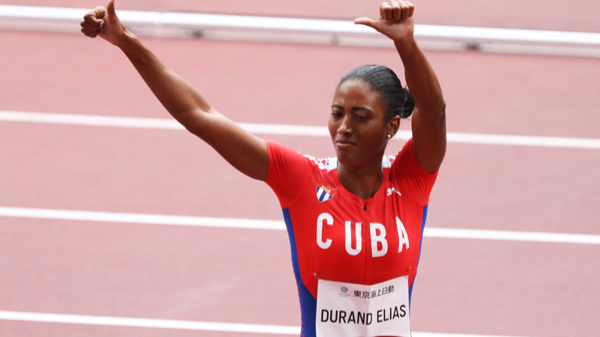 La multicampeona paralímpica cubana Omara Durand.