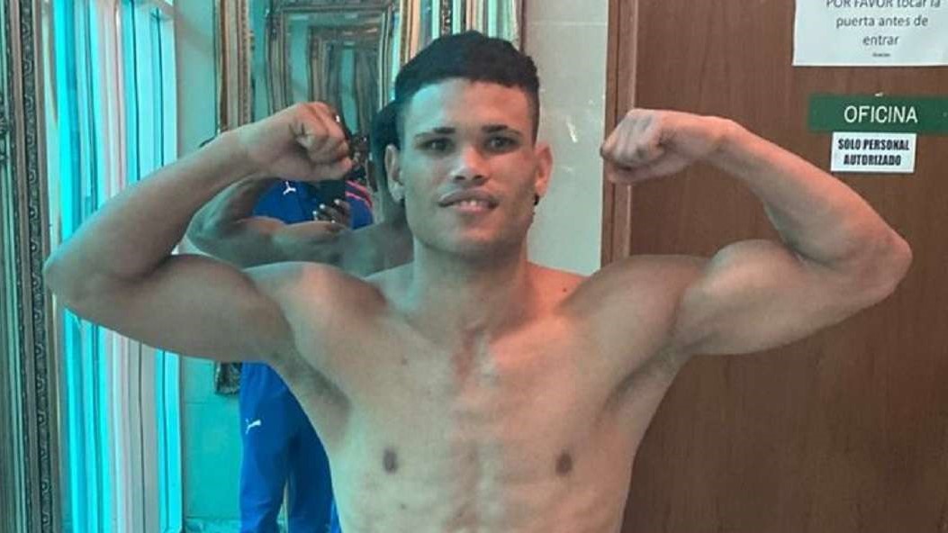 El boxeador cubano Erislandy Álvarez. 
