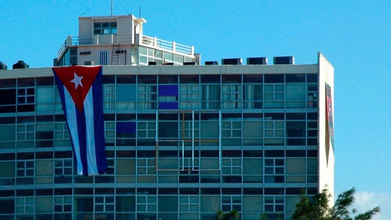Edificio sede del MINREX, en La Habana.