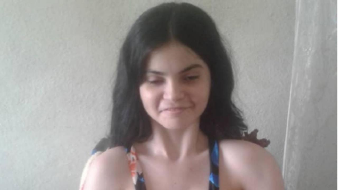 Dayami Aguilera Fernández, adolescente cubana con esclerosis múltiple.