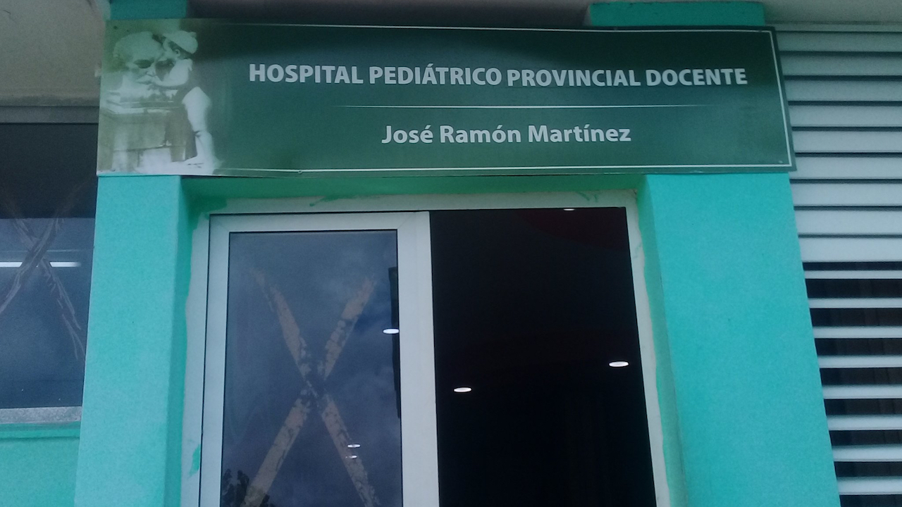 Hospital pediátrico provincial de Artemisa, ubicado en Guanajay.