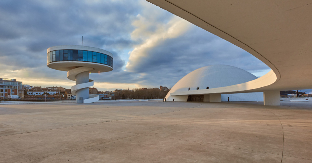 Centro Niemeyer, Avilés, Asturias, España.