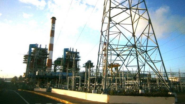 Central termoeléctrica Carlos Manuel de Céspedes de Cienfuegos.