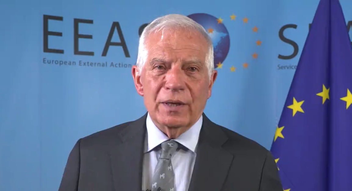 Josep Borrell, máximo representante de diplomático de la Unión Europea.