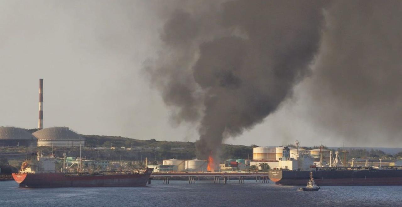 Another fire breaks out in the port of Matanzas